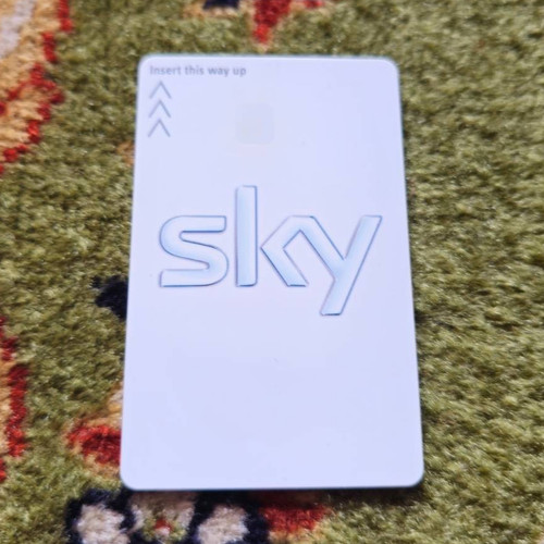 Sky viewing card model - card,