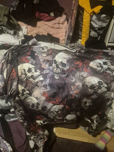 Ladies skull top - ladies, unbranded