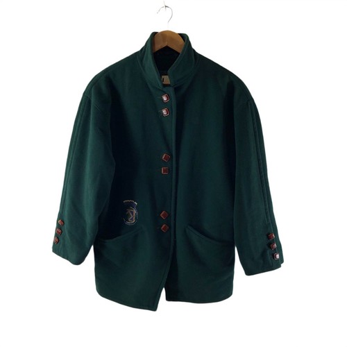 Escada coat designer buttons - escada,