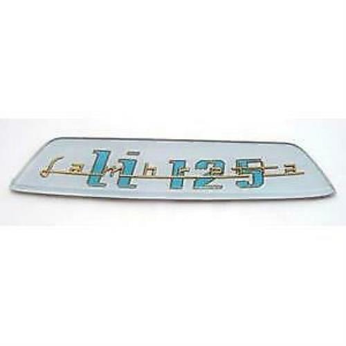 Lambretta rear frame - , badge