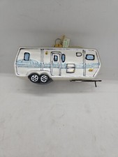 Retro happy camper ornament - retro,