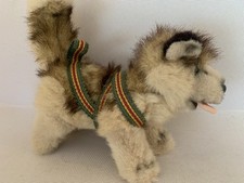 Kipmik Husky Dog Siberian Wolf Plush Soft Toy 9” 