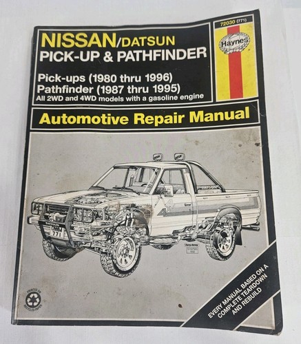 Haynes nissan datsun - pick-up, &