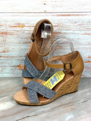 Toms sienna wedge sandals - toms,