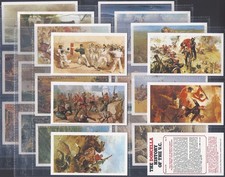 PLAYERS DONCELLA-FULL SET- HISTORY OF THE V.C. 1980 (T24 CARDS) EXCELLENT+++