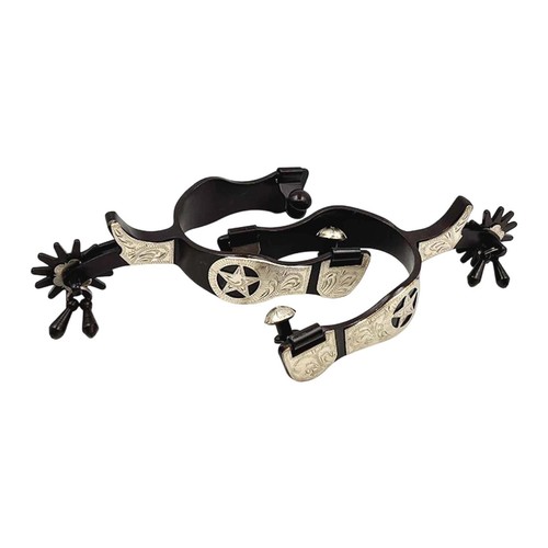 2pcs horse spurs tack gear - spurs,