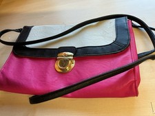 George Pink Navy And Cream