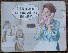 FUNNY Humorous metal sign man cave, garden, bar, home wall plaque 30cmx40cm