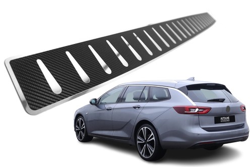 Carbon foiled rear bumper - carbon,