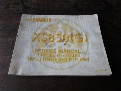 Yamaha 850 xs850 - 850, xs850g