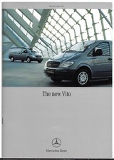 Mercedes-Benz Vito 2003-04 UK Market Brochure Panel Van Dualiner Traveliner