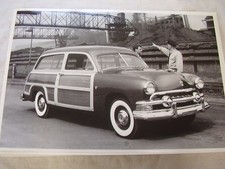 1951 FORD WOODY STATION WAGON  12 X 18  LARGE PICTURE  PHOTO
