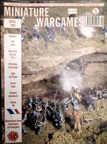 Miniature wargames 155 april - wargames,