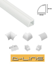 D-Line 22mm x 22mm White