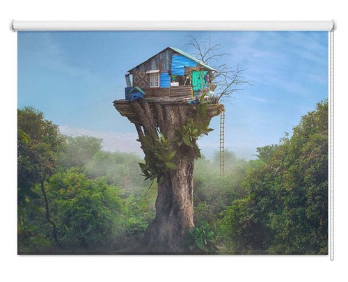 Tree house the sky forest - the,