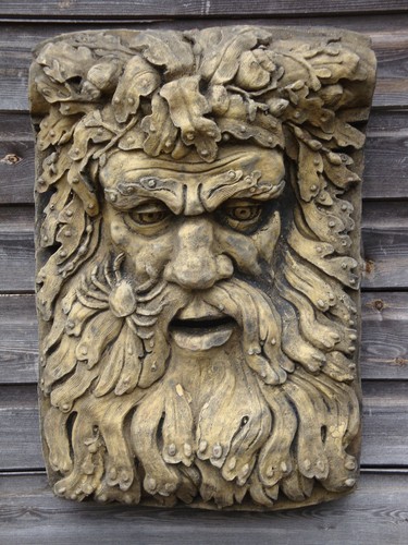 Fountain mask water feature - mask,
