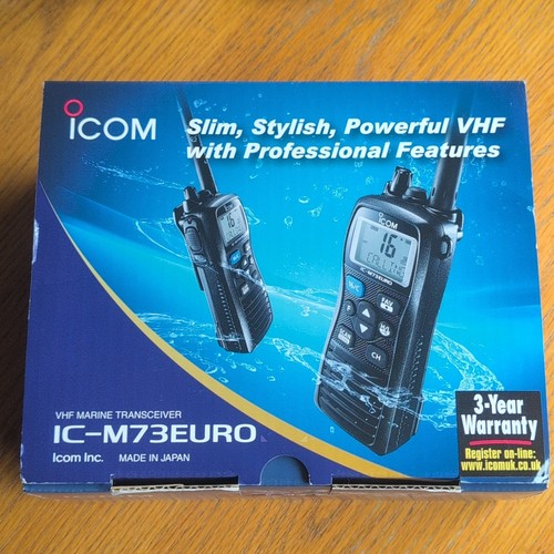 Icom m73e vhf radio - icom,