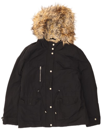 Topshop womens hooded sherpa - topshop,