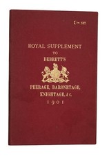 1901 DEBRETT'S ROYAL
