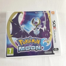 Pokémon Pokemon Moon - Nintendo 3DS - Complete with Cartridge, Case and Manual 