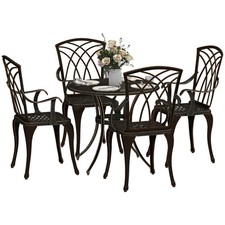 5-Piece Garden Dining Set Cast