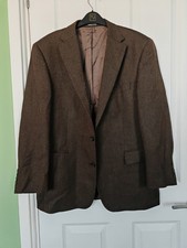 Man's odermark Brown wool