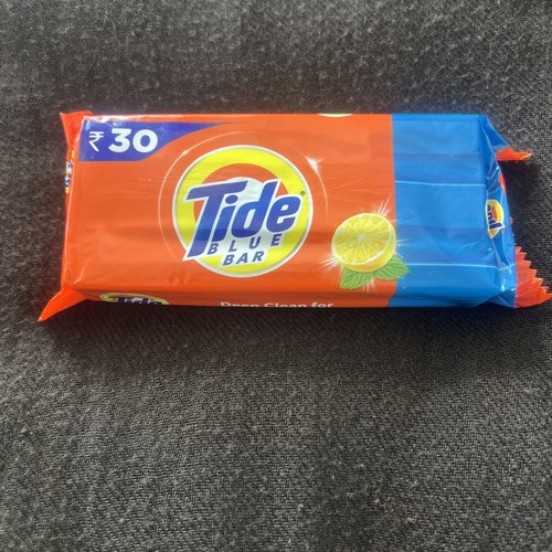 Tide blue detergent bar - blue,
