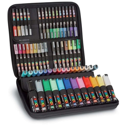 Posca paint marker set - of,