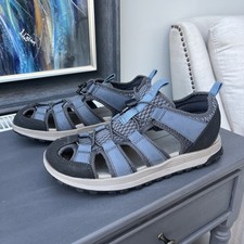 Clarks Mens ATL Trek Wave Navy Flat Sandals UK 7  NEW 