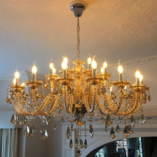 Chandelier champagne genuine - champagne,