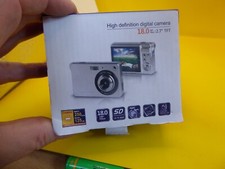 Digital Camera Mini 18MP 2.7" 8 Zoom Anti-shake Full HD Digital Camera Silver UK