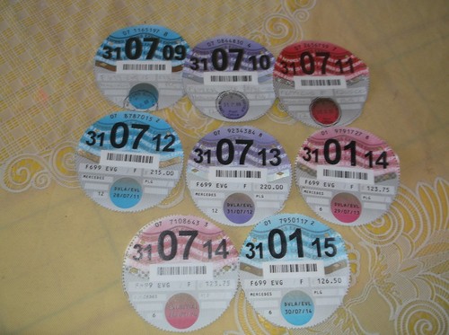 Road tax discs motoring - tax,