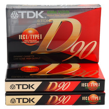 TDK D90 DYNAMIC Pack 3 Blank