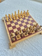 wooden Chess board Set  Wooden Pieces complete