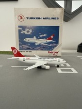 Turkish Airlines Airbus A310 Model Airline Herpa Wings Scale 1:500 Boxed