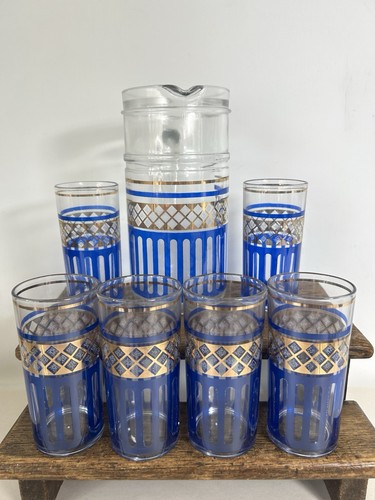 Vintage moroccan drinkware set - moroccan,