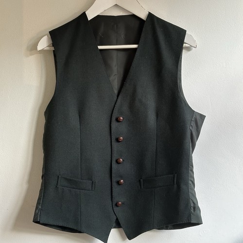 Daks signature waistcoat green - daks,