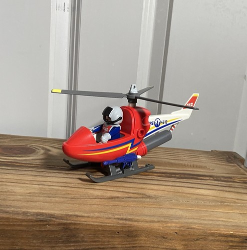 Playmobil 4824 fire helicopter - playmobil,