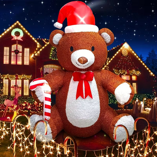 Huge fluffy teddy bear - fluffy,