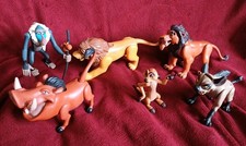 Vintage Mattel 1994 Disney’s The Lion King Toy Action Figure Set Battle Qty Of 6