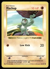 Pokemon Cards Machop 52/102