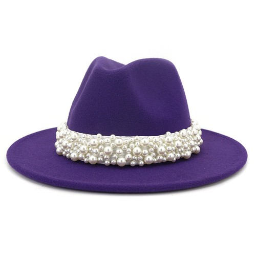 Women fedora hats felt - fedora,