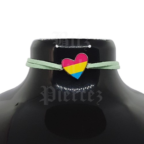 Handmade lgbtq pansexual heart - handmade,