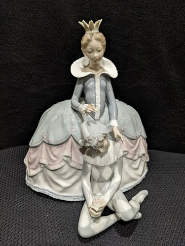 Rare vintage lladro 4883 lady - rare,
