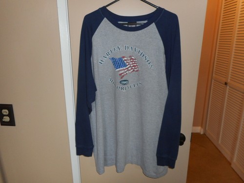 Harley davidson gray blue - harley,