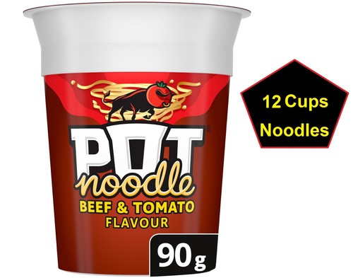 90g pot noodle beef and - x,