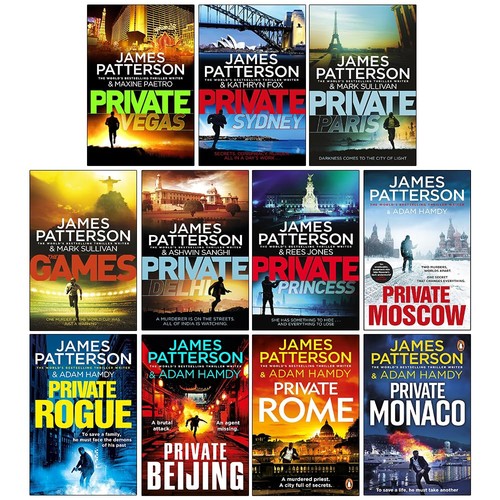 James patterson private series - private,