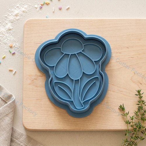 Flower with stem and - stem,