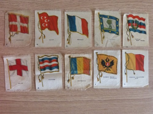 Silk cigarette cards - cigarette,