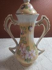 Antique Porcelain Vase w Lid